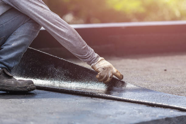 Professional Interior Drainage System technician working in Bourbon, IN